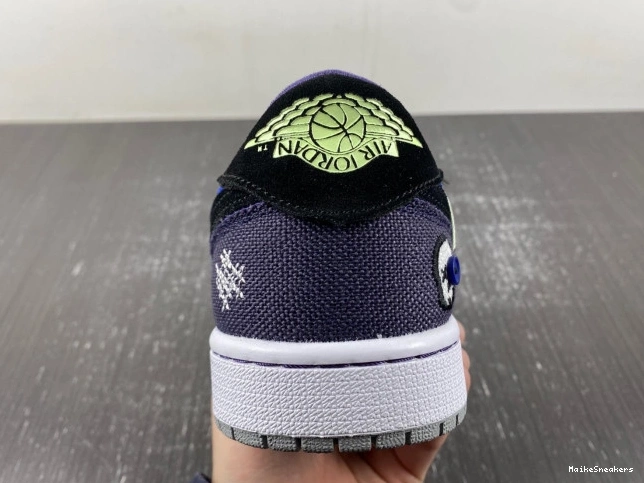 MaikeSneakers Retro Williamson 1 Zion OG Low Voodoo Jordan DZ7292-420 0811
